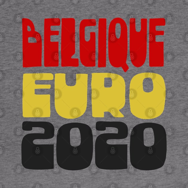 Belgique / Euro 2020 Football Fan Design by DankFutura